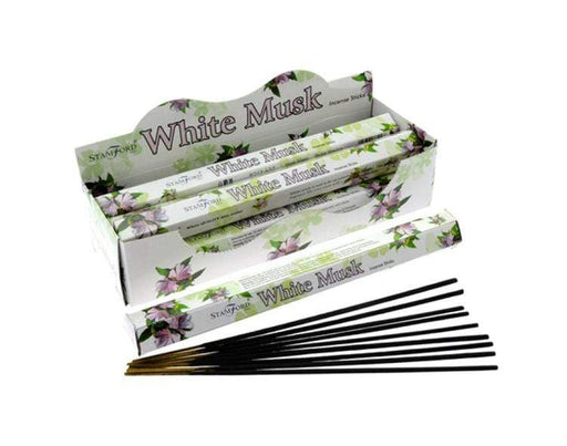 Aargee Incense Sticks White Musk Incense Sticks By Stamford JS590