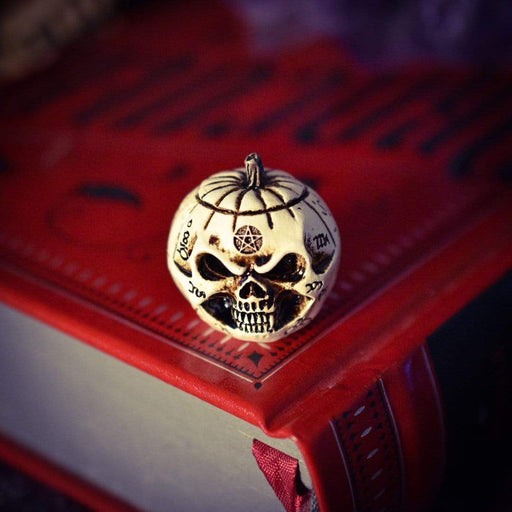 Alchemy Skull Ornament Miniature Pumpkin Skull By Alchemy VM10