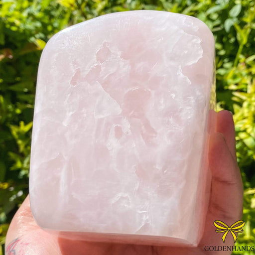 Dolphin Minerals Crystal Mangano Calcite Polished Freeform