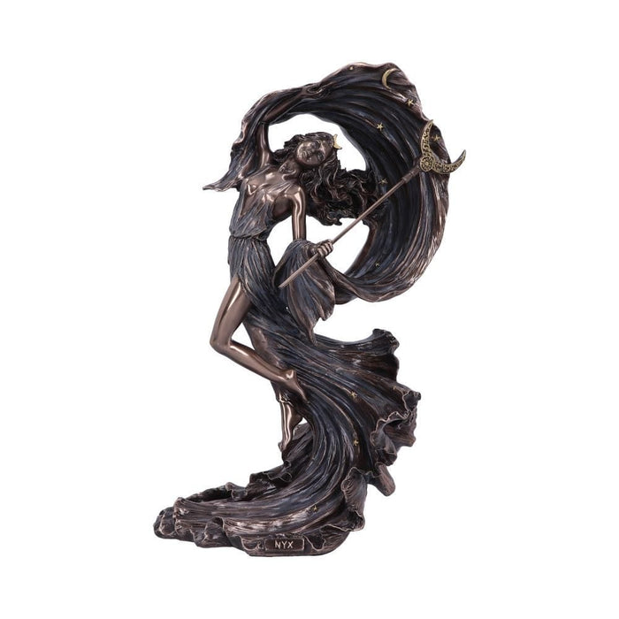 Nemesis Now Ornament Nyx Greek Goddess of the Night Starry Sky Bronze Figurine H5515T1