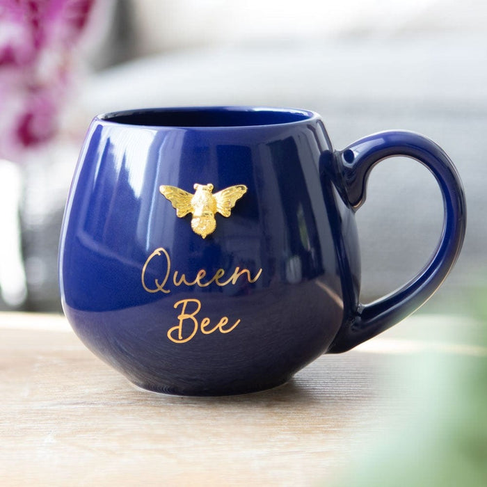 Something Different Wholesale Queen Bee Rounded Mug MM_00423