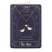 Something Different Wholesale The Star Tarot Necklace on Greeting Card FT_27731