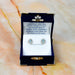 Zilver Designs Silver Jewellery Blue Topaz Drop Crystal Cubic Zirconia Solid 925 Sterling Silver Stud Earrings E4376