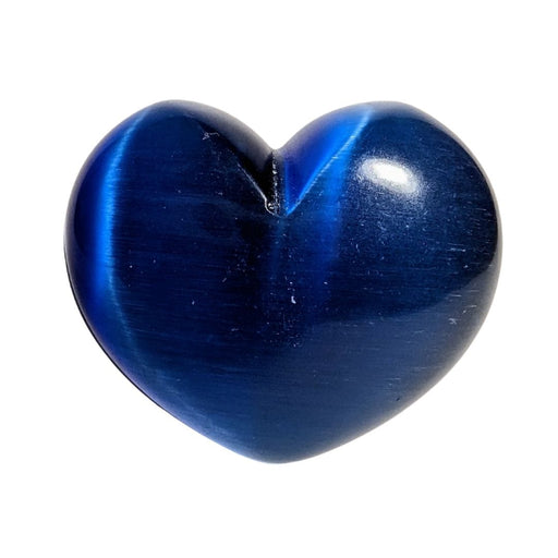 Crystal Classics Cat's Eye Blue Crystal Heart HM103