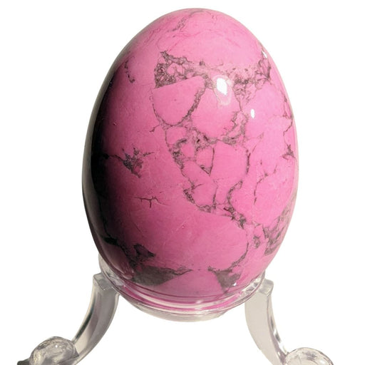 Crystal Classics Crystal Egg Howlite Pink Crystal Egg EM65