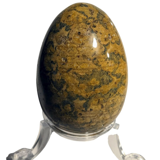 Crystal Classics Crystal Egg Jasper Leopard Skin Crystal Egg EM52