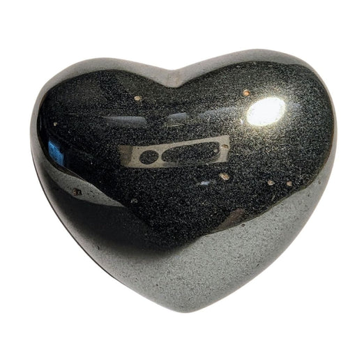 Crystal Classics Hematite Crystal Heart HM23