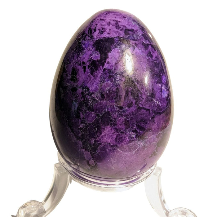 Crystal Classics Howlite Purple Crystal Egg EM66