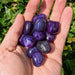 Crystal Classics Purple Agate Gemstone T139