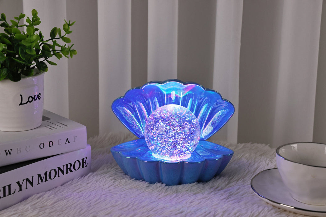 IEP Clam Glitter Pearl Blue Pearl LED L-7990BLUE.PE