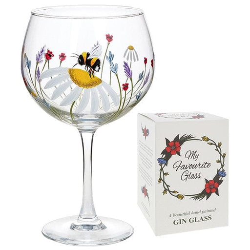 Joe Davies Bee Jennifer McAteer Garden Gin Glass JM005