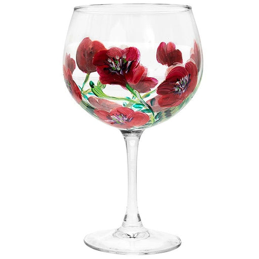 Joe Davies Poppies Gin Glass LP46702