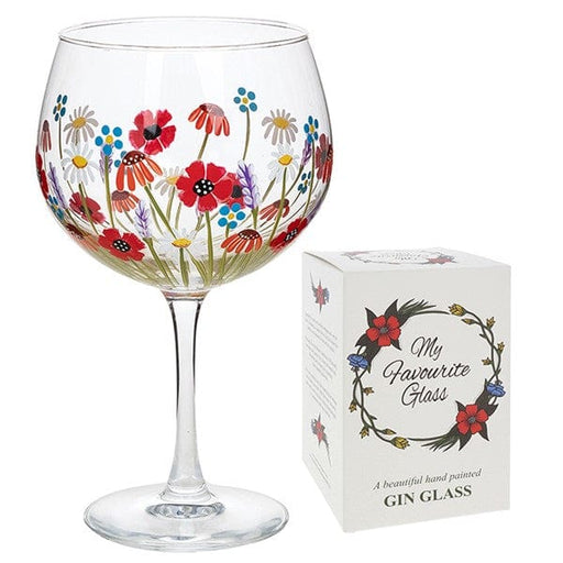 Joe Davies Poppy Meadow Jennifer McAteer Gin Glass JM002