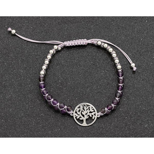 Joe Davies Tree Of Life Friendship Bracelet Amethyst 324596