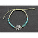 Joe Davies Tree Of Life Friendship Bracelet Turquoise 324597