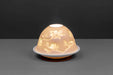 Light-Glow Magnolia Lithophane Dome Tealight Holder LD90125