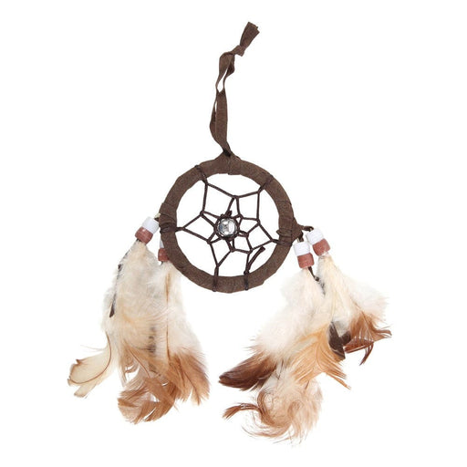 Something Different Wholesale Brown Mini Dream Catcher DC_74123