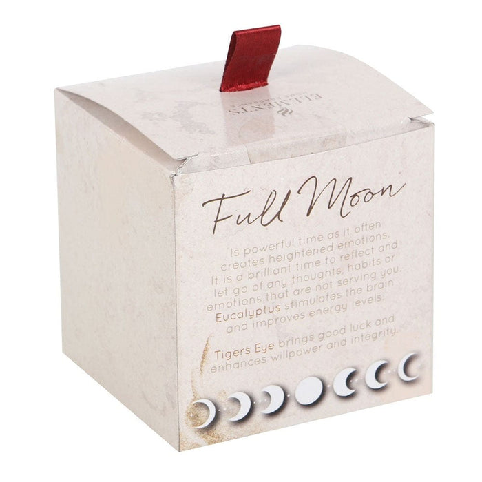 Something Different Wholesale Full Moon Eucalyptus Manifestation Candle with Tiger's Eye PL_34723