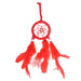 Something Different Wholesale Red Mini Dream Catcher DC_73623