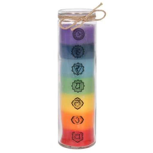 Something Different Wholesale Tall Chakra Candle CK_39317