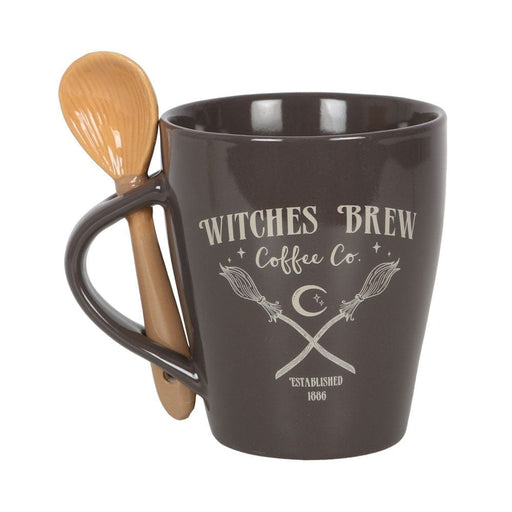 Something Different Wholesale Witches Brew Coffee Co. Mug and Spoon Set BS_15223