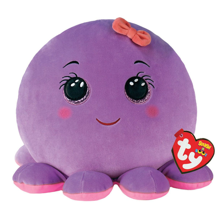TY Octavia Octopus Squishy Beanie 10" 39242