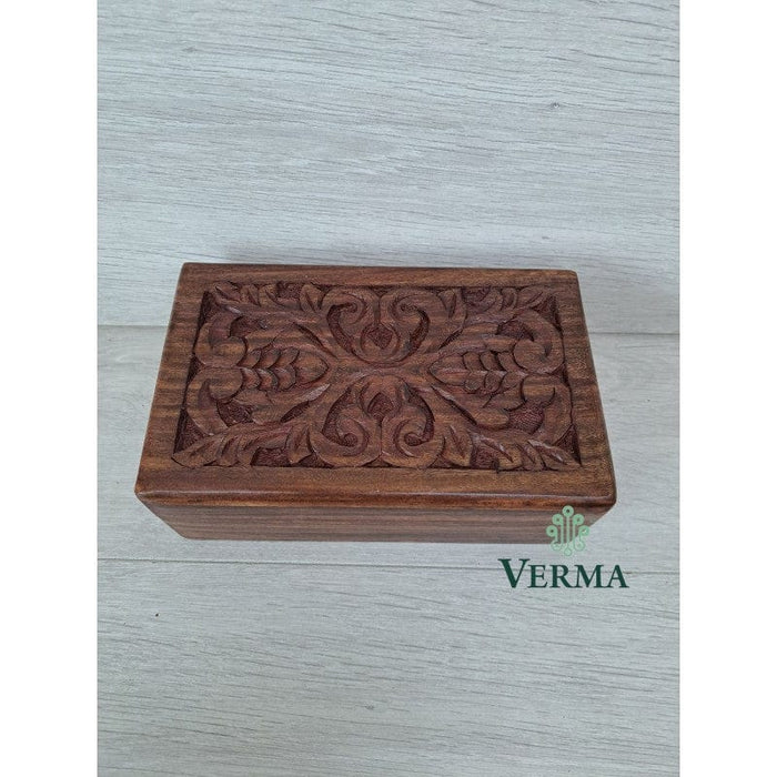 Verma Enterprises Carved Box 5008-CI