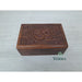 Verma Enterprises Carved Om Box 2206-CI