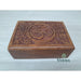 Verma Enterprises Carved Om Box 2206A-CI