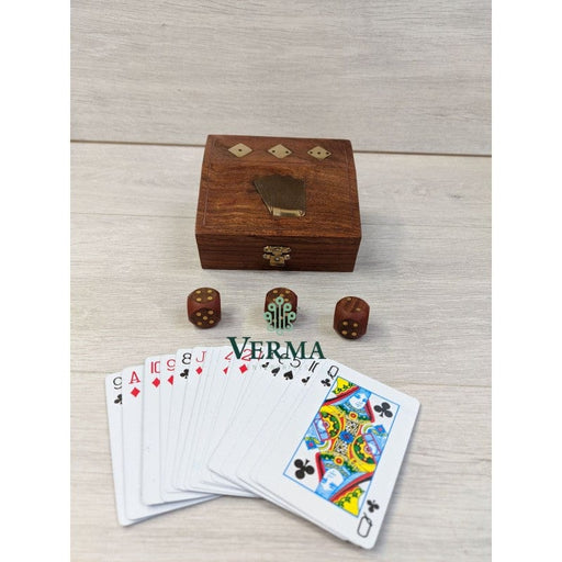 Verma Enterprises Single Cards And Dice Box 1804