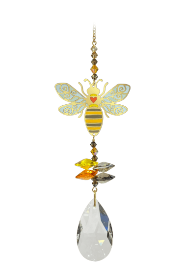 Wild Things Bee Autumn Gold Window Jewels 8100-BEE-AGO