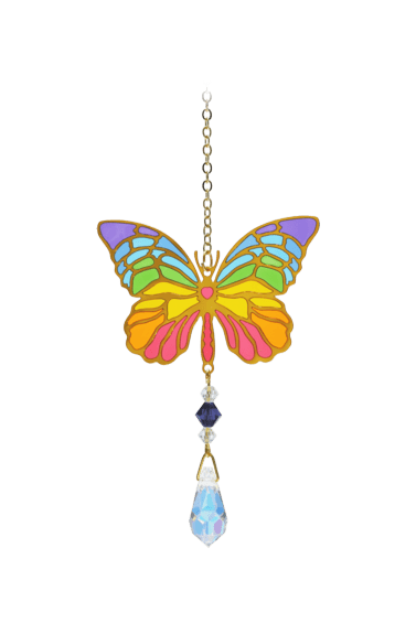 Wild Things Butterfly Rainbow Crystal Dreams 9170-BUT-RAI-T