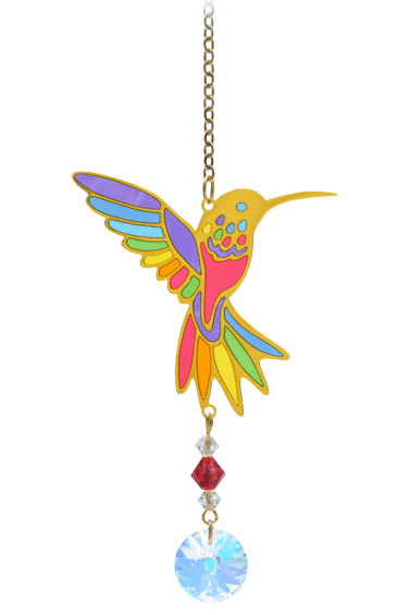 Wild Things Hummingbird Rainbow Crystal Dreams 9170-HUM-RAI-C