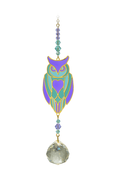 Wild Things Owi Aurora Crystal Dreams 8120-OWl-AUR
