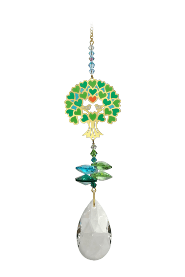Wild Things Tree Of Life Green Window Jewels 8100-TOL-GRE