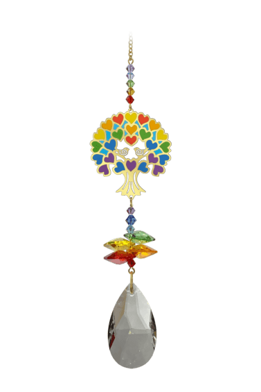 Wild Things Tree Of Life Rainbow Window Jewels 8100-TOL-RAI