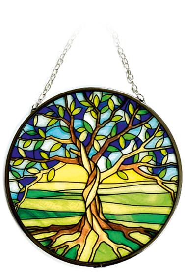 Wild Things Tree Of Life Stained Giass Suncatcher 4000-TOL