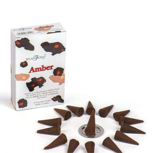 Aargee Incense Cones Amber Incense Cones