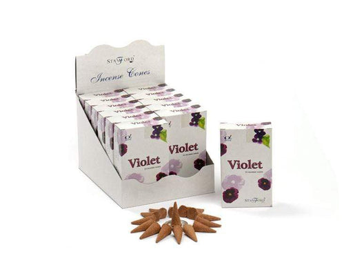 Aargee Incense Cones Violet Incense Cones IC160