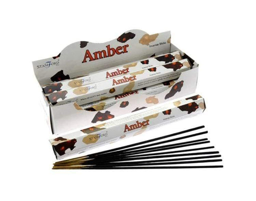 Aargee Incense Sticks Amber Incense Sticks By Stamford JS020
