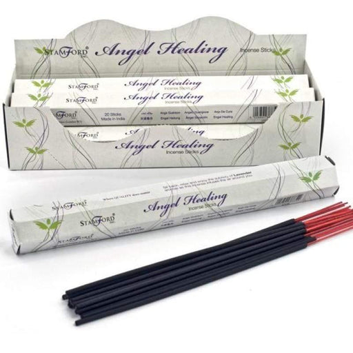 Aargee Incense Sticks Angel Healing (Lavender) Hex Incense Sticks By Stamford JS030