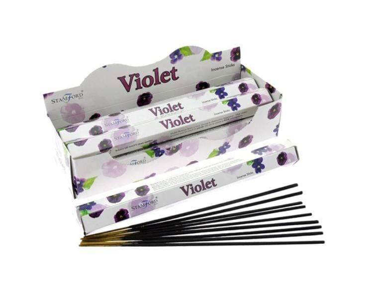 Aargee Incense Sticks Violet Incense Sticks By Stamford JS580