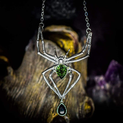 Alchemy Alchemy Gothic Jewellery Emerald Venom Pendant By Alchemy P432