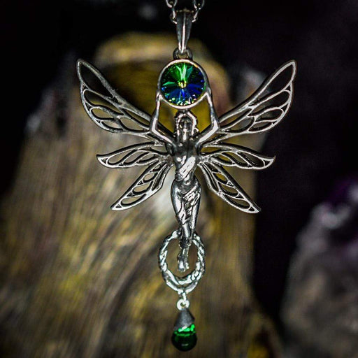 Alchemy Alchemy Gothic Jewellery The Green Goddess Pendant By Alchemy P763