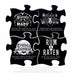 Alchemy Coasters Gothic Cocktail Set of 4 Jigsaw Coasters By Alchemy CJ1