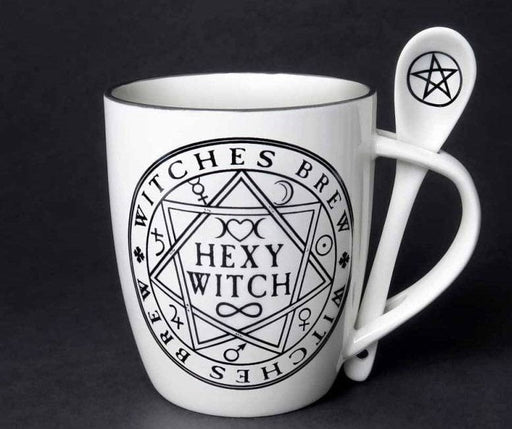 Alchemy Mug Hexy Witch: Mug and Spoon Set By Alchemy ALMUG15
