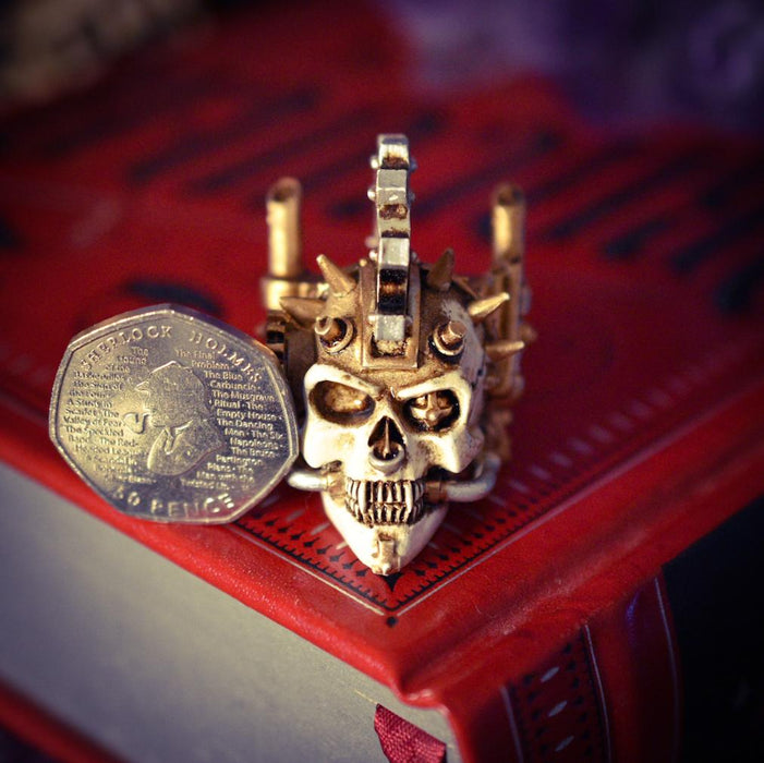 Alchemy Skull Ornament Miniature Steamhead Skull By Alchemy VM8