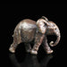 Art in Bronze Bronze Figurine Elephant Butler & Peach Miniature Bronze Sculpture 2000