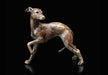 Art in Bronze Bronze Figurine Whippet Butler & Peach Miniature Bronze Sculpture 2060