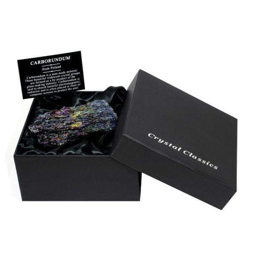 Crystal Classics Boxed Mineral Medium Carborundum In Gift Box BXM09